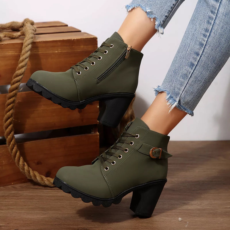 Harper™ | Stylish Block Heel Boots