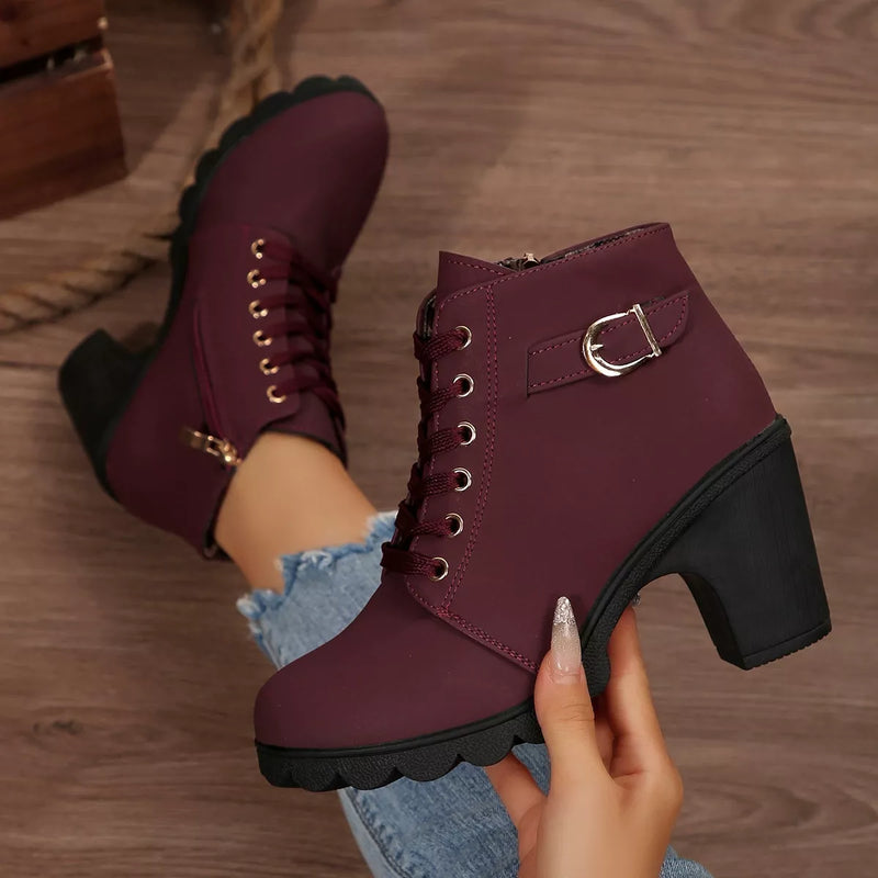 Harper™ | Stylish Block Heel Boots