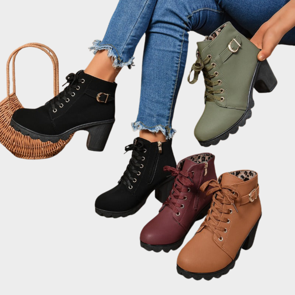 Harper™ | Stylish Block Heel Boots