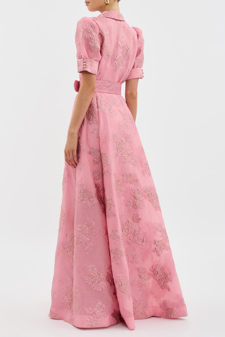 Olivia™ | Dress with Short Puffed Sleeves