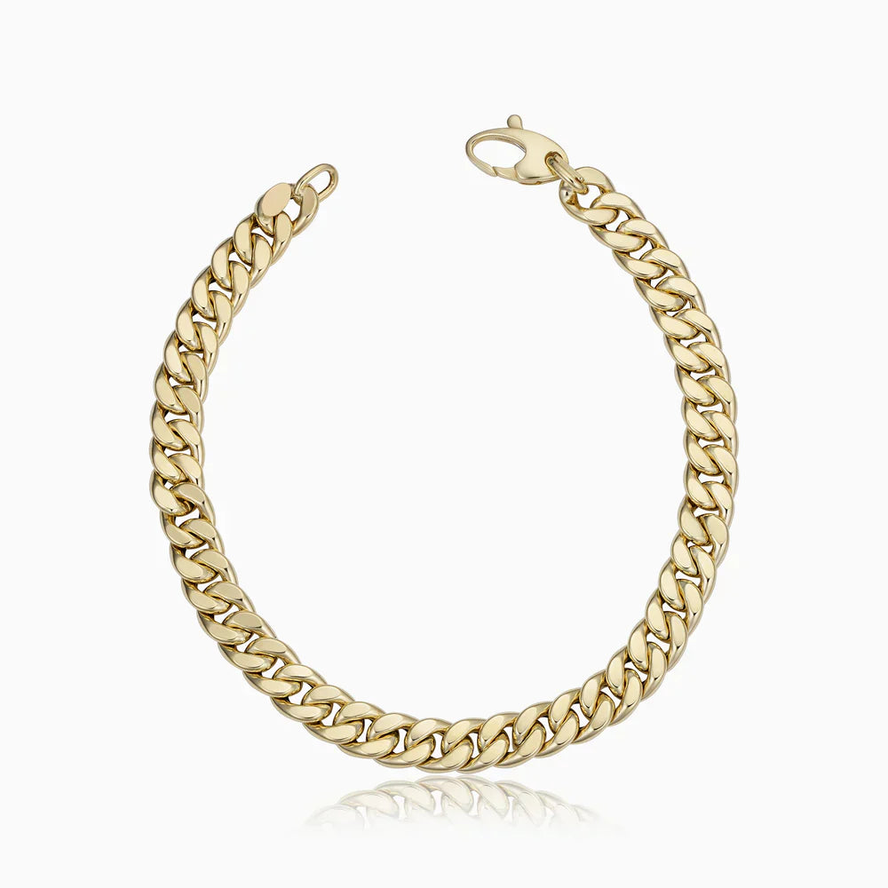 Antique Gold Estate Cuban Bracelet