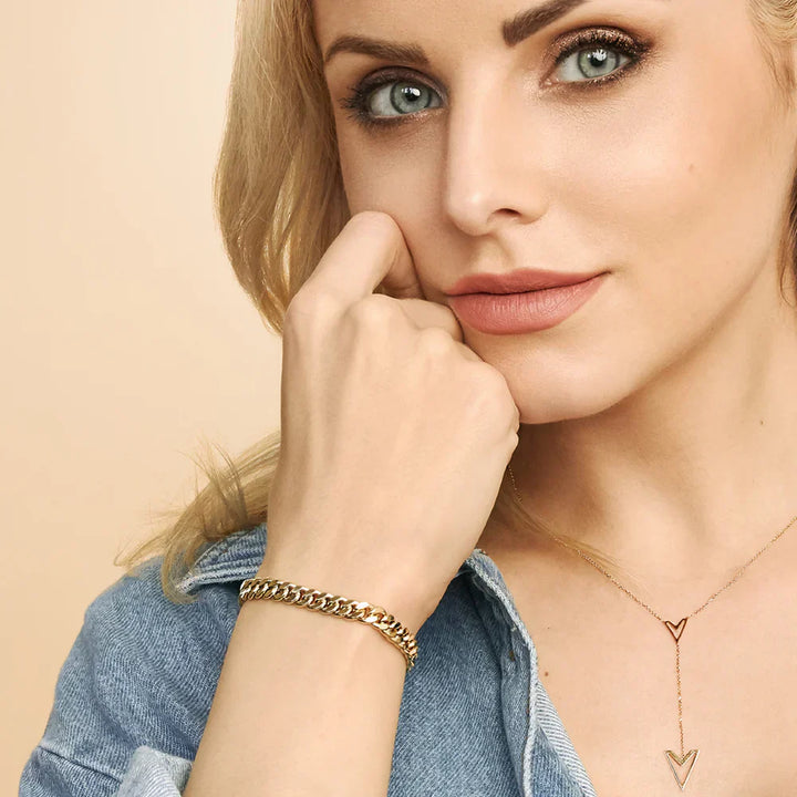 Antique Gold Estate Cuban Bracelet