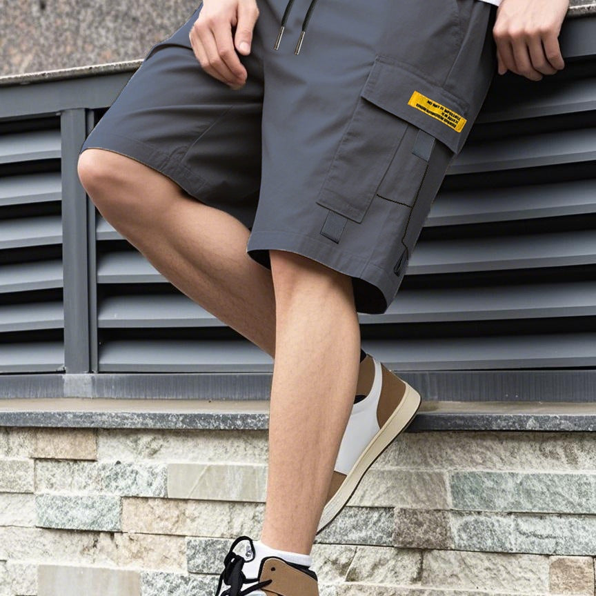 Norman - Casual Multi-Pocket Cargo Shorts