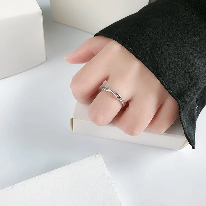Timeless Sterling Silver Twisted Wire Ring