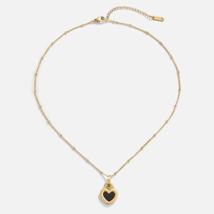 Reversible Heart Necklace