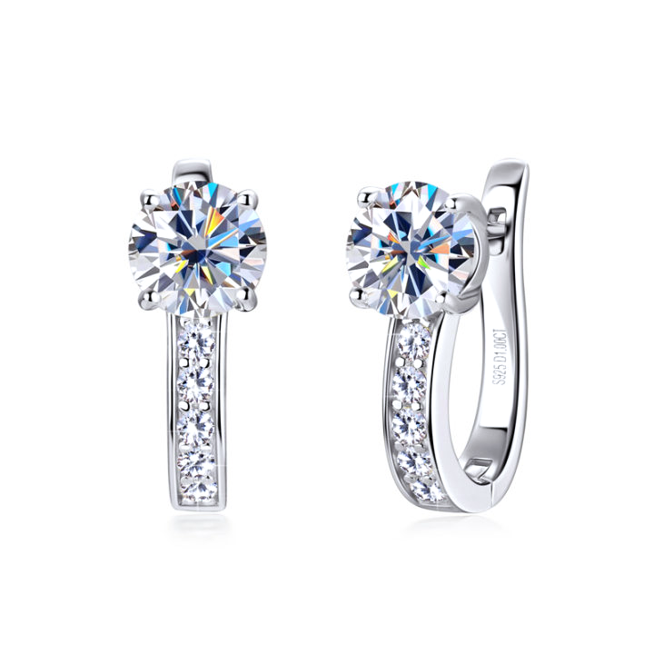Elegant Gold Channel Huggie Earrings