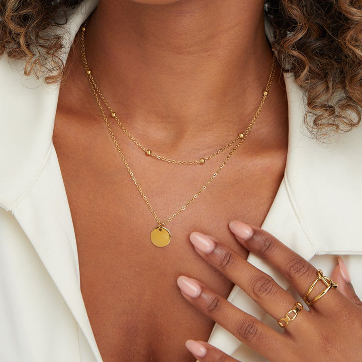 Pendant Layered Necklace