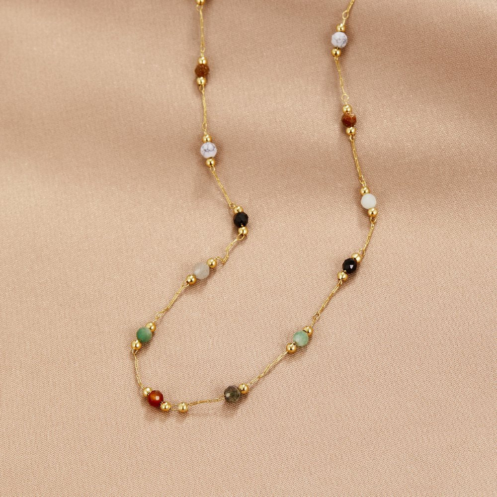 Minimalist Stone Necklace